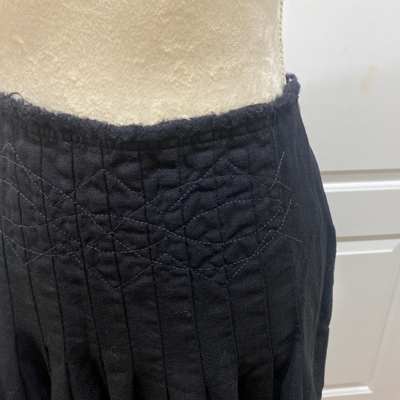 Weekend max mara black pleated wool skirt - Picture 3 of 9